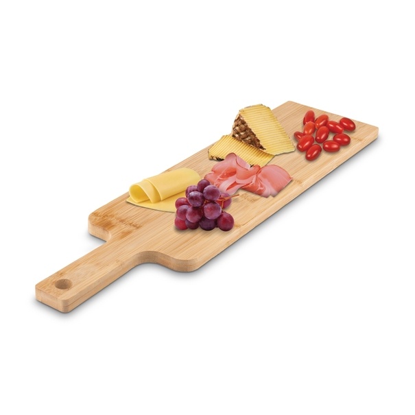 Deska bambusowa z rączką długa Tadar 59 x 15 cm