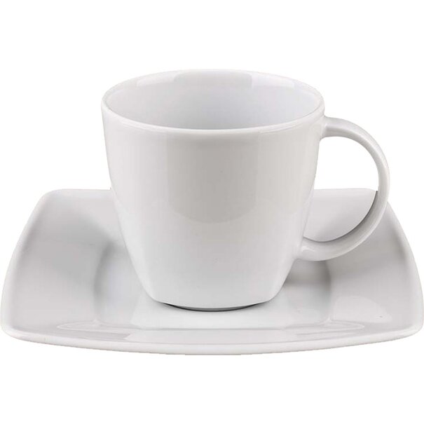 Filiżanka ze spodkiem porcelanowa Lubiana Victoria 250 ml