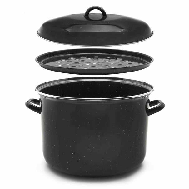 Garnek emaliowany powidlak Tadar 15 l/30 cm