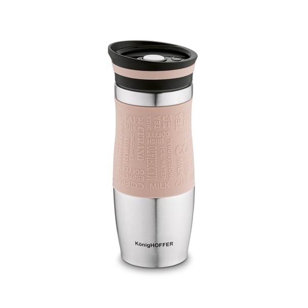 Kubek termiczny Konighoffer Loara 400 ml cappuccino