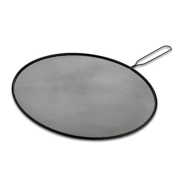 Osłona przed pryskaniem tłuszczu z funkcją sitka Tadar 29 cm czarna