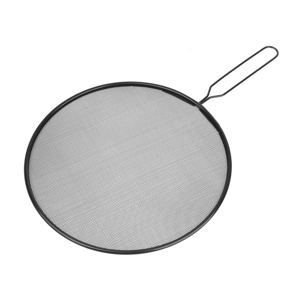 Osłona przed pryskaniem tłuszczu z funkcją sitka Tadar 25 cm czarna