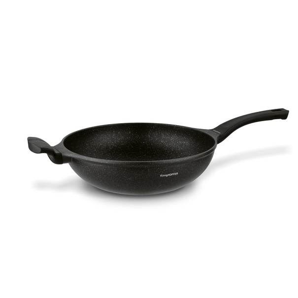 Patelnia WOK marmurkowa na indukcję Konighoffer Kenji 30 cm