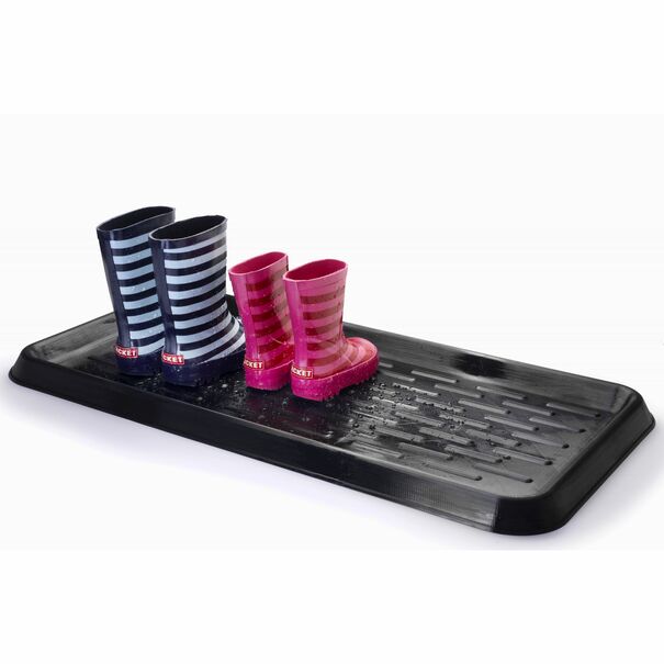 Podstawka ociekacz na buty Branq 78,5 x 38 x 3,5 cm czarny