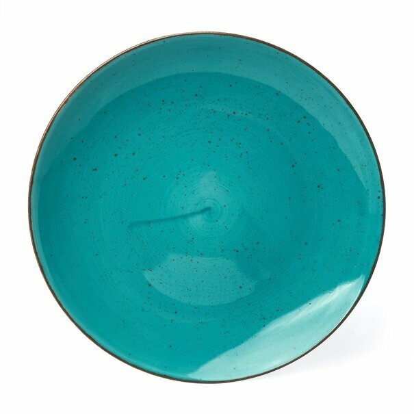 Talerz obiadowy porcelanowy Lubiana Boss 27 cm morski