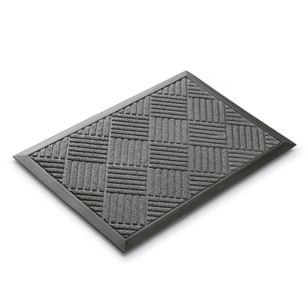 Wycieraczka pod drzwi wejściowa Tadar 40 x 60 cm szara