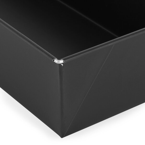 Blacha do pieczenia uniwersalna Spinwar 32 x 14 x 6 cm czarna