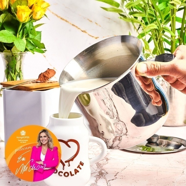 Garnek do mleka z gwizdkiem Konighoffer 2 l indukcja