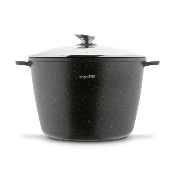 Garnek na indukcję wysoki Konighoffer Pollo 14 l i 2 nakładki