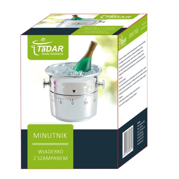 Minutnik kuchenny Tadar Wiaderko z szampanem