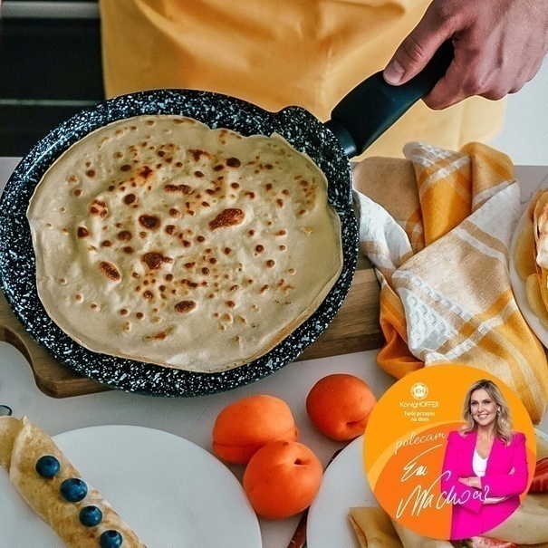 Patelnia do naleśnik&oacute;w ceramiczna Konighoffer Kingstone 26 cm na indukcję