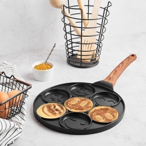 Patelnia granitowa do pancakes i plack&oacute;w Konighoffer 26,5 cm