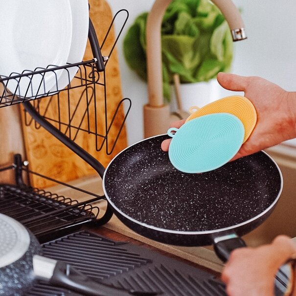 Patelnia marmurkowa non-stick Tadar Marmara Black 20 cm indukcja