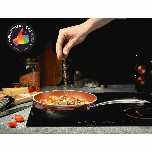 Patelnia non-stick Starke Pro Glossy Copper 24 cm indukcja