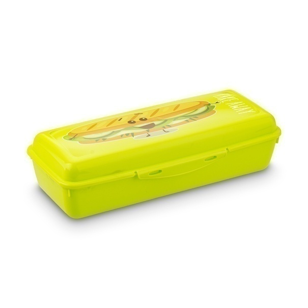 Pojemnik śniadaniowy Lunchbox Sandwich Hega prostokąt 25 x 10,8 x 6,8 cm
