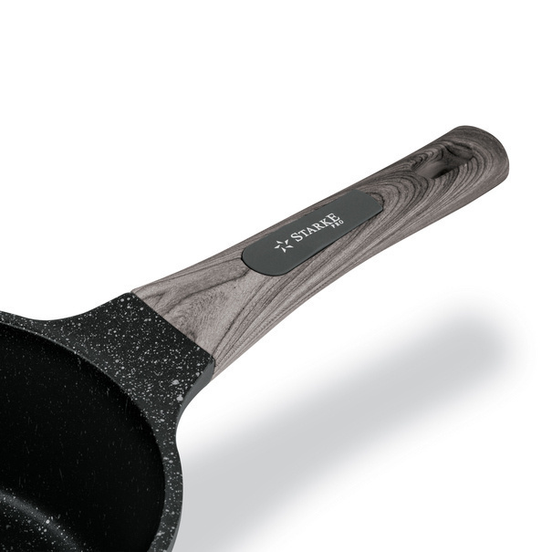 Rondel na indukcję z powłoką marmurową Starke Pro Embossed 1,2 l