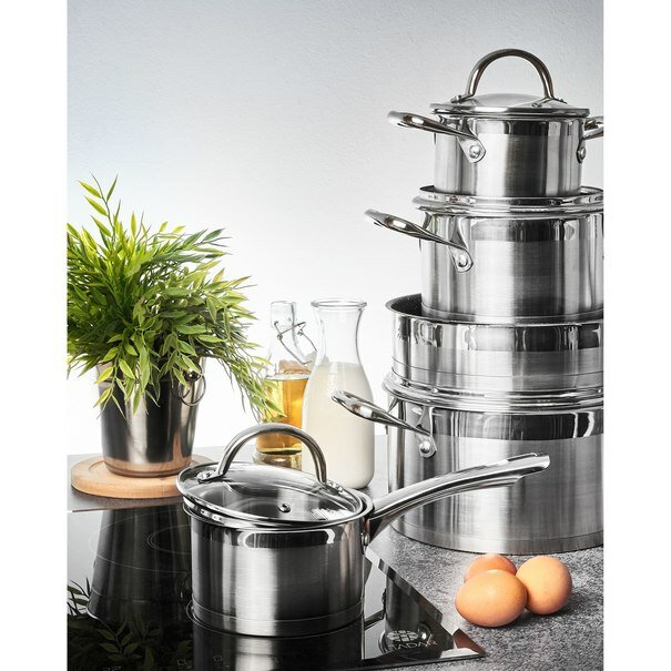 Rondel stalowy z pokrywką Konighoffer Navara 14 cm