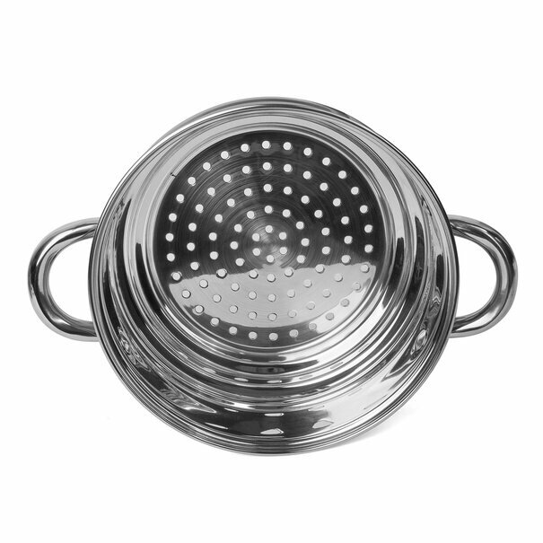 Sitko do gotowania na parze trzystopniowe KonigHoffer 16 cm 18 cm 20 cm