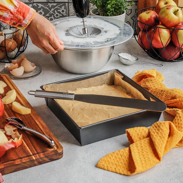 Szpatułka do kremu nierdzewna Tadar Paula 35 cm
