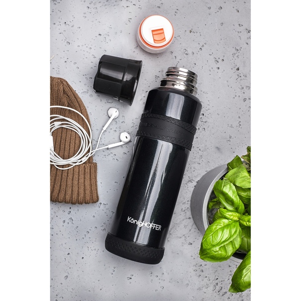 Termos nierdzewny Konighoffer Navigate 800 ml czarny