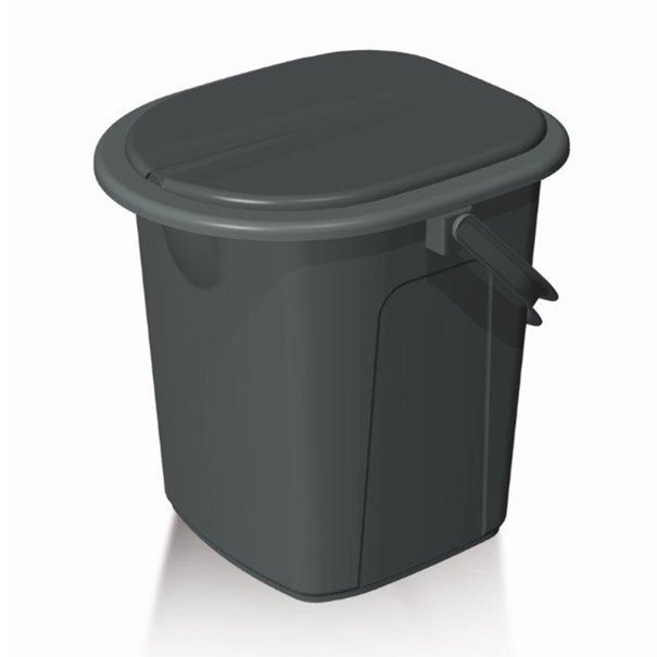 Toaleta turystyczna wiadro Branq II 22 l antracyt