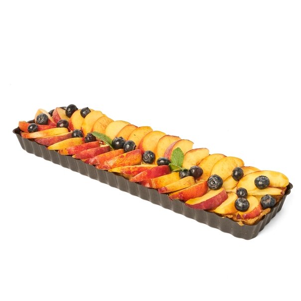 Forma do tarty z wyjmowanym dnem Tadar 35 x 11 x 2,5 cm prostokątna