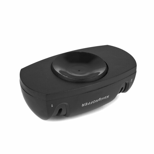Komplet 4 noży Tadar Nook z ostrzałką Konighoffer Wendy Black