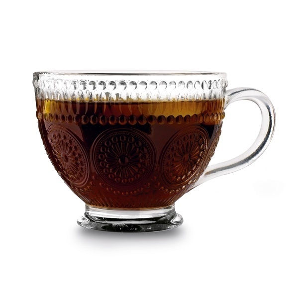 Kubki szklane filiżanki Tadar Laura 400 ml 6 sztuk