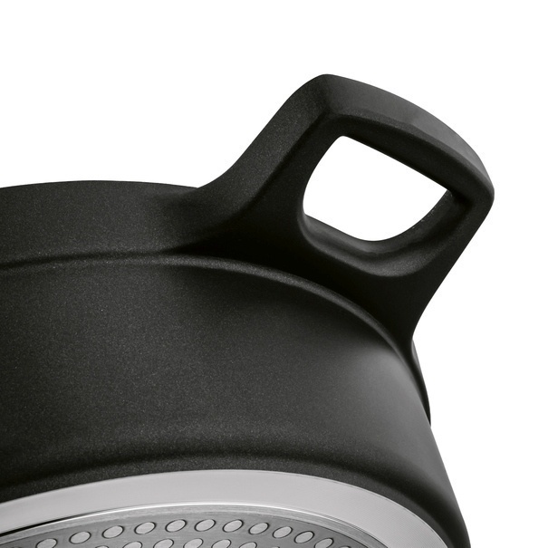 Patelnia aluminiowa na indukcję kr&oacute;tkie uchwyty Konighoffer Vitello 28 cm
