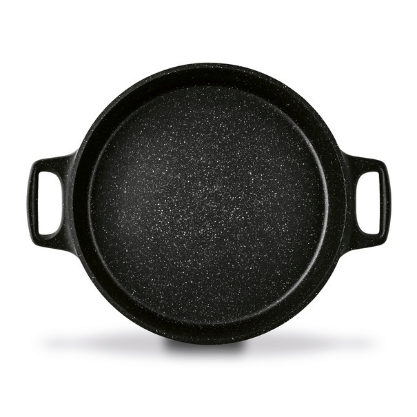 Patelnia aluminiowa na indukcję kr&oacute;tkie uchwyty Konighoffer Vitello 32 cm