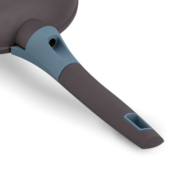 Rondel na indukcję marmurowy z pokrywką Starke Pro Luxury Grey 1,2 l