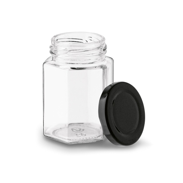 Słoiki szklane z metalową zakrętką Tadar Jawa 110 ml 6 sztuk