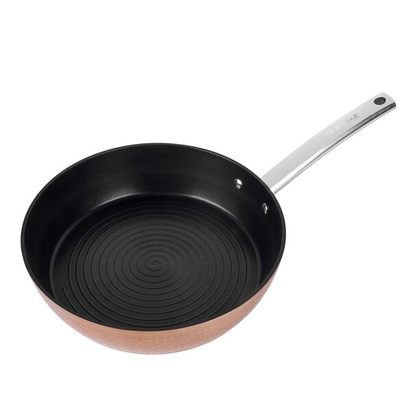Zestaw 3 patelni na indukcję Starke Pro Black Copper 20 cm 24 cm 28 cm