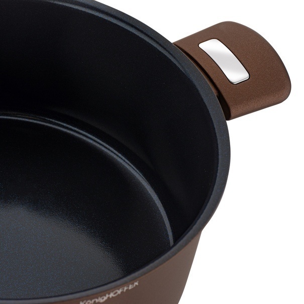 Zestaw garnk&oacute;w ceramicznych na indukcję Konighoffer Reno 10 element&oacute;w