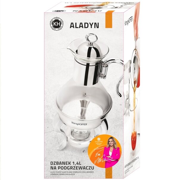 Dzbanek na podgrzewaczu KonigHOFFER Aladyn 1,4 l