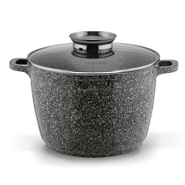 Garnek ceramiczny wysoki Konighoffer Kingstone 6,5 l okrągły z aromatyzerem
