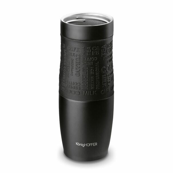 Kubek termiczny Konighoffer Frizo 480 ml czarny