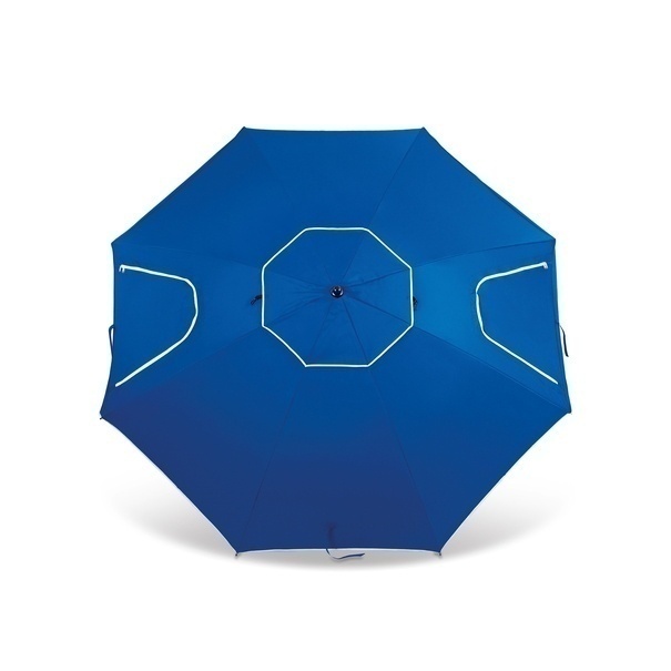 Parasol plażowy z pokrowcem Tadar Deluxe XL 240 cm niebieski