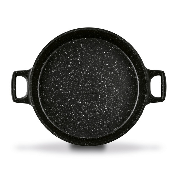 Patelnia aluminiowa na indukcję kr&oacute;tkie uchwyty Konighoffer Vitello 28 cm