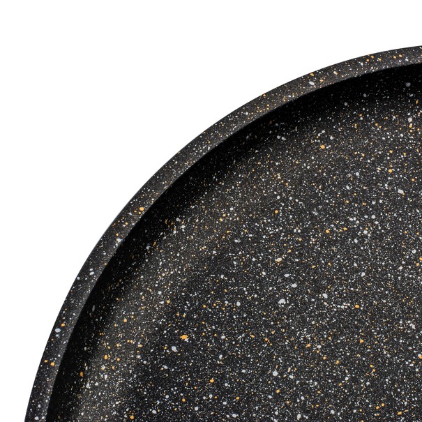 Patelnia do naleśnik&oacute;w marmurowa na indukcję Starke Pro Svart Marble 24 cm