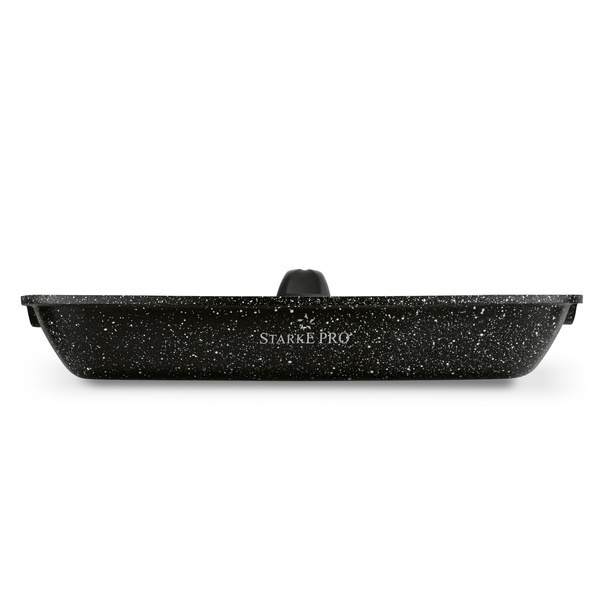 Patelnia grillowa non-stick Starke Pro Chelsea 28 cm kwadratowa z przekładką filcową