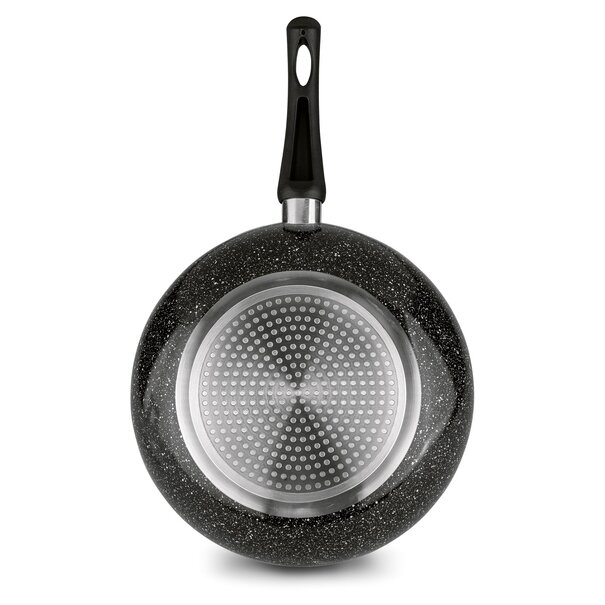 Patelnia WOK na indukcję Tadar Marmara Black 30 x 8,5 cm