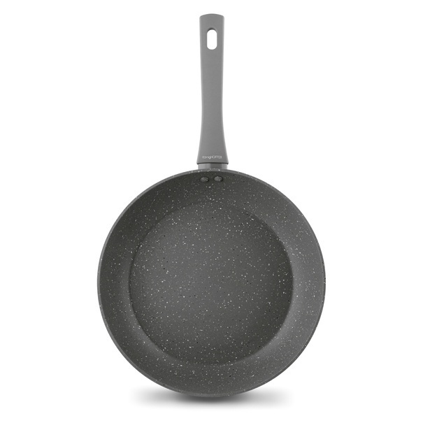 Zestaw 3 patelni marmurowych na indukcję Konighoffer Greys Marble 20/24/28 cm