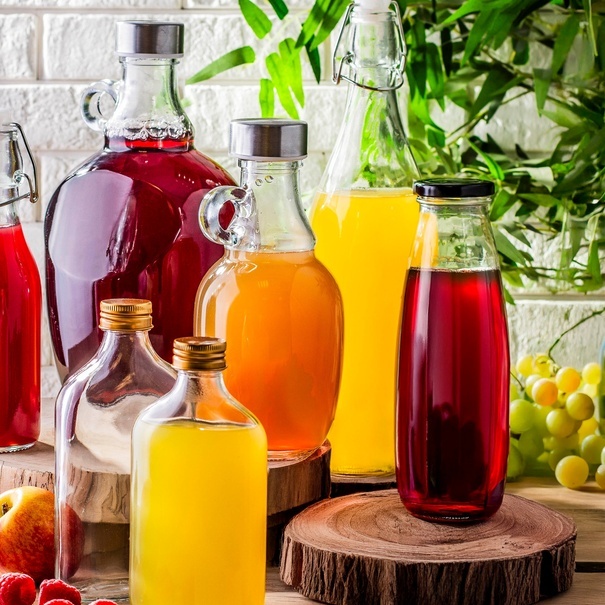 Butelki szklane z zakrętką Tadar Soczek 500 ml 6 sztuk