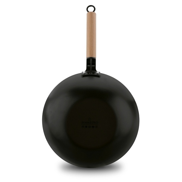 Patelnia WOK żeliwna emaliowana Starke Pro Hanoi 30 cm