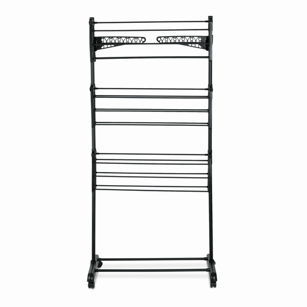 Suszarka na pranie pionowa Konighoffer 76 x 55 x 155 cm czarna