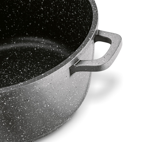 Zestaw garnk&oacute;w Konighoffer Pollo Grey 8 element&oacute;w 2 nakładki i 2 podkładki