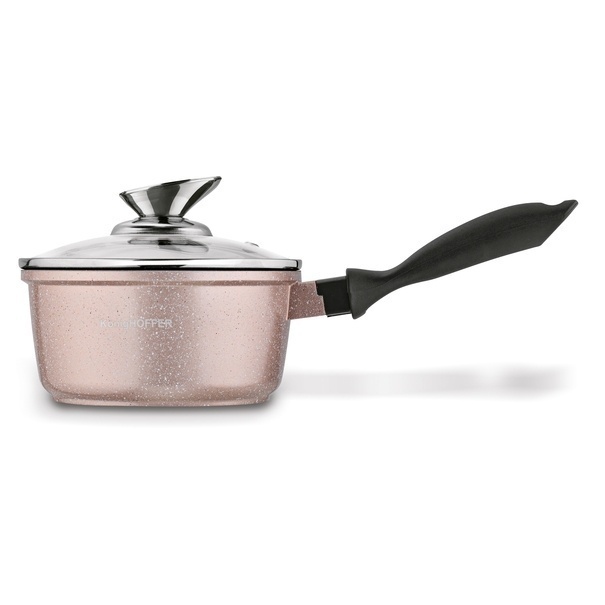 Zestaw garnk&oacute;w Konighoffer Pollo Rose Gold 8 element&oacute;w 2 nakładki i 2 podkładki