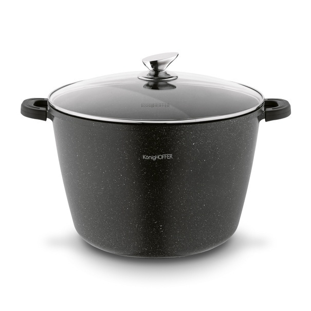 Garnek na indukcję wysoki Konighoffer Pollo 14 l i 2 nakładki