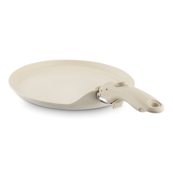 Patelnia do naleśnik&oacute;w indukcyjna Starke Pro Compacti Cream 26 cm bez uchwytu